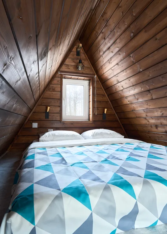 Коттедж Коттедж A-Frame на берегу Ладоги — Сясьстрой