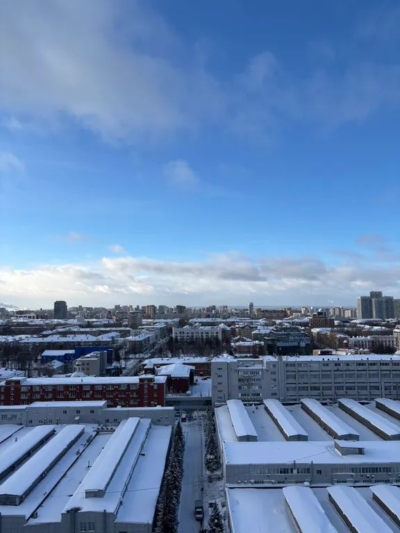 Квартира в новом ЖК Солнечный город с красивым видом на центр города