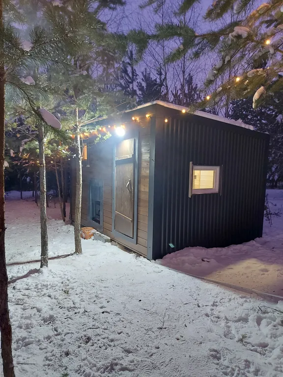 Загородный дом в лесу