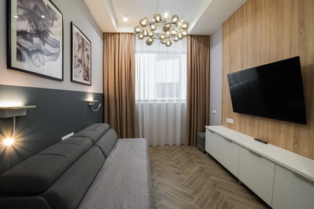 Двухкомнатные апартаменты с видом на море и город