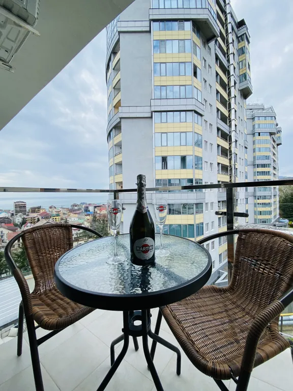 Квартира Квартира Стильная студия в ЖК Касабланка с бассейном — Адлер