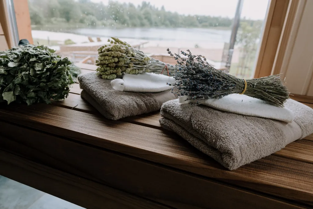 Коттедж Дом у Озера с панорамным видом, баней и чаном — Осташёво