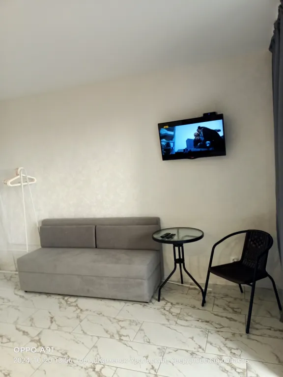 Квартира студия с панорамными окнами