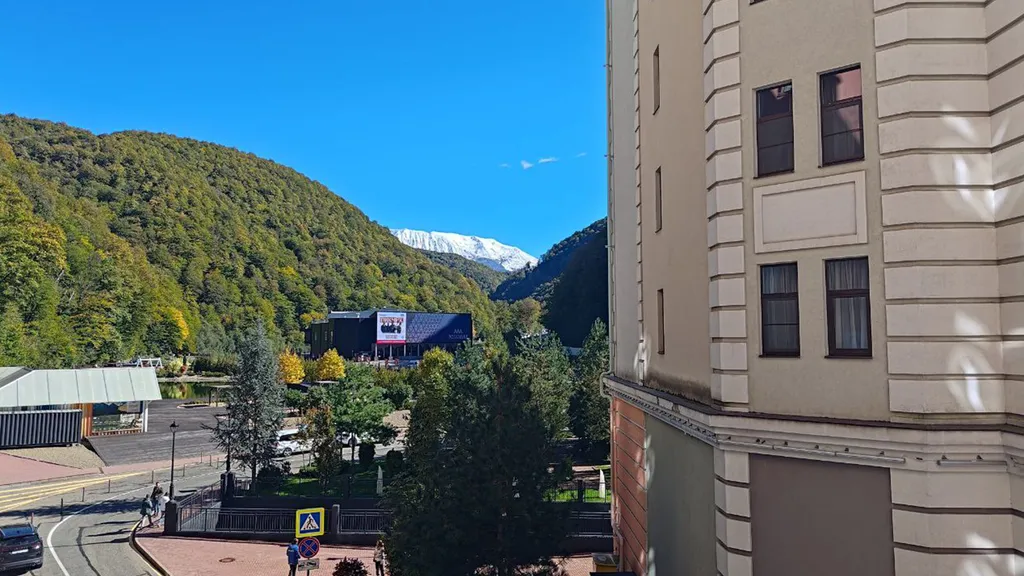 Шикарный апартамент в центре Роза Хутор