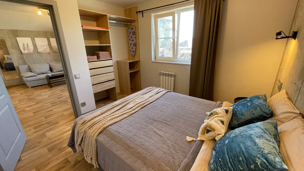 Двухкомнатные апартаменты в 5 минутах от моря