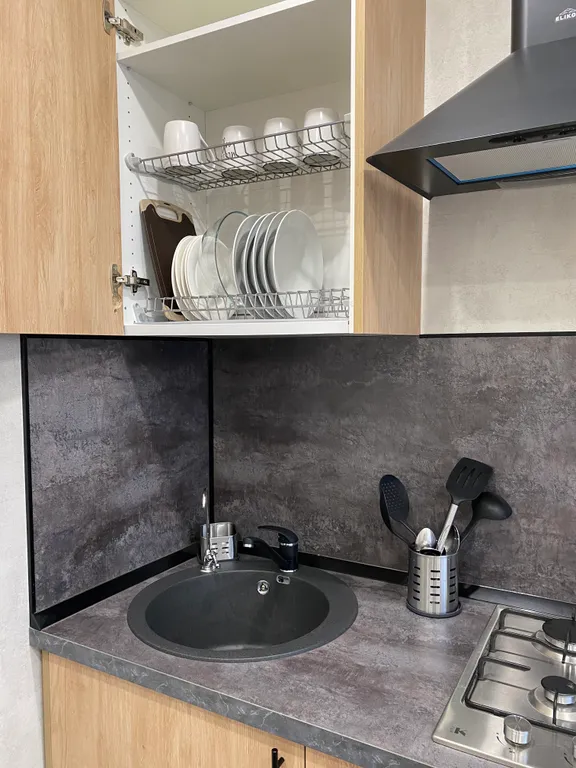 Уютная квартира в центре с панорамным видом на город