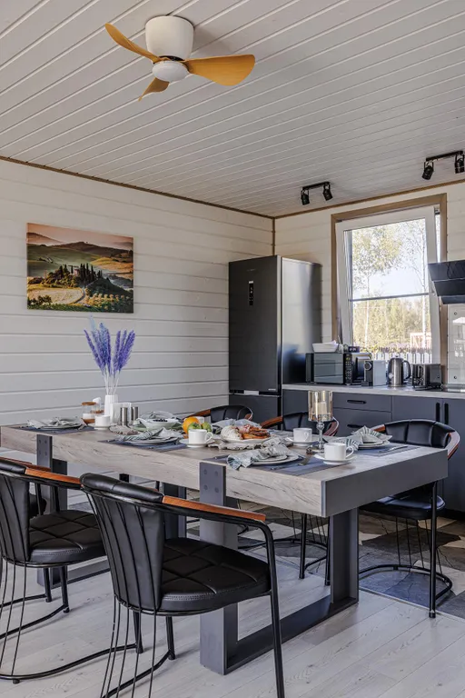 Дом шале с сауной