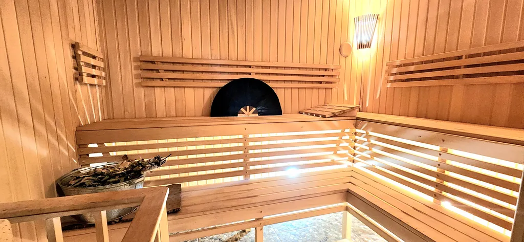 Дом с баней на выходные в Кленово