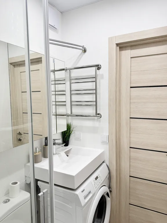 Квартира Светлая квартира с новым ремонтом и кондиционером в центре у метро — Москва