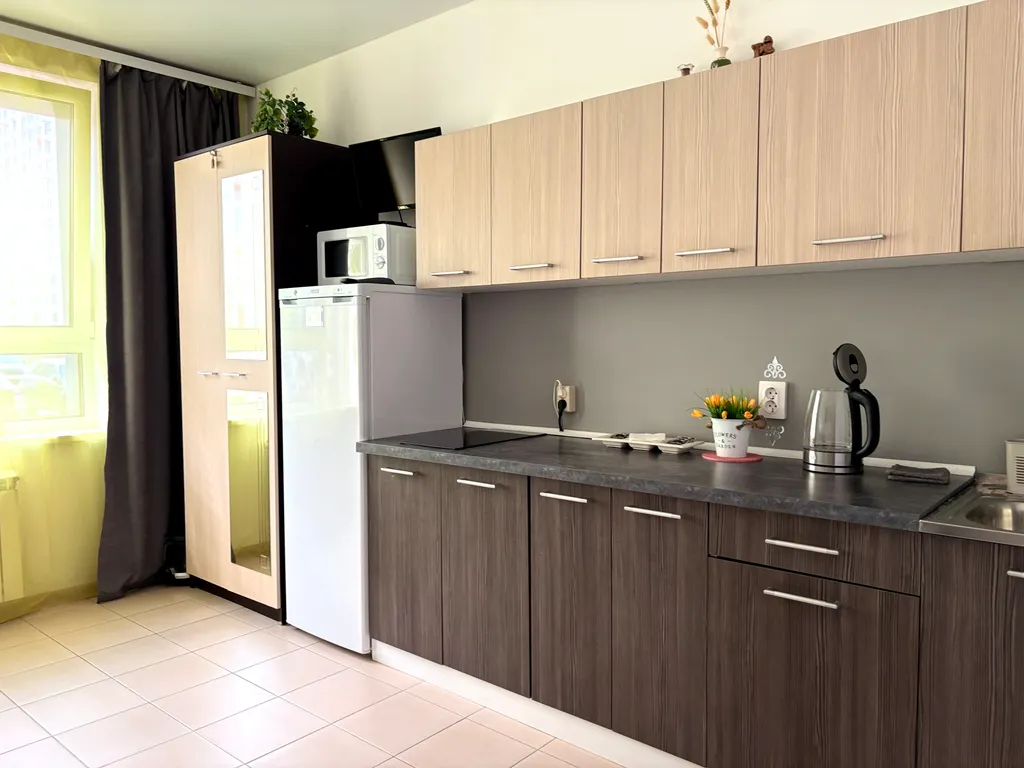 Евродвушка у аквапарка в прекрасном тихом районе (до 5 гостей)