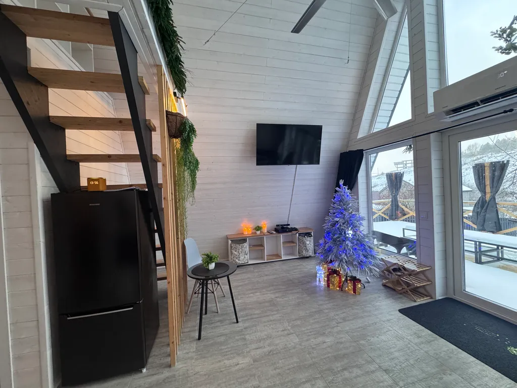 Дом афрейм с чаном