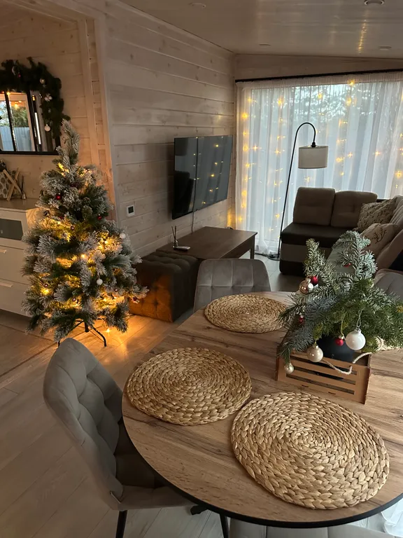 Уютный домик с баней