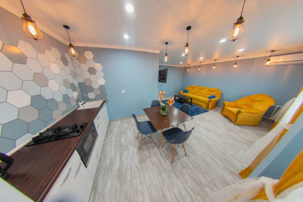 Дизайнерские аппартаменты класса люкс с шикарным видом