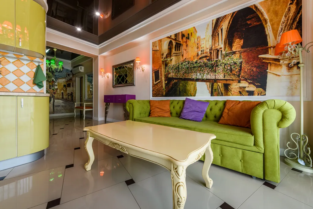 Семейный апартамент с балконом