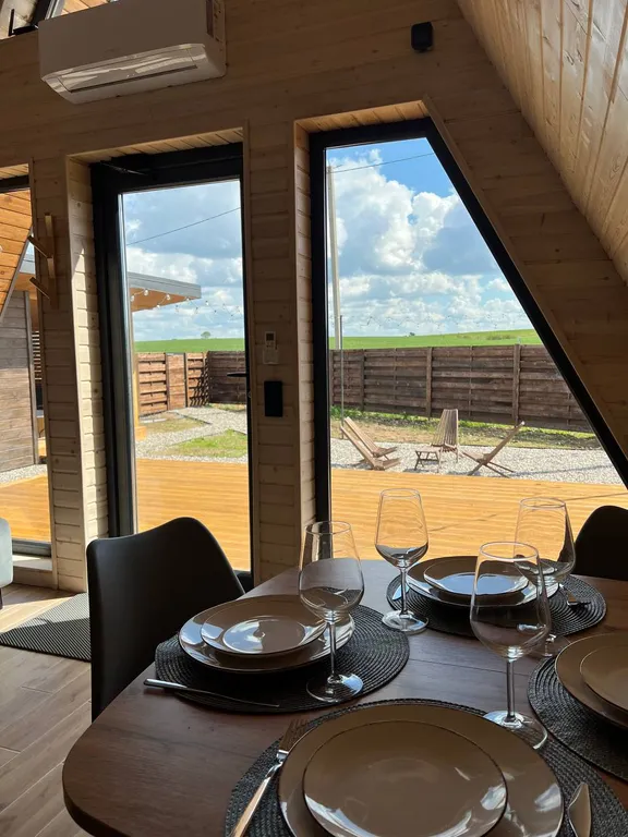 Уютный домик для отдыха A-frame GOSTI