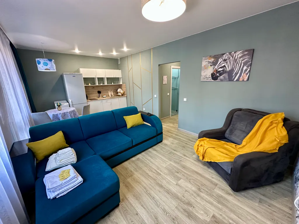 Квартира Уютная квартира рядом с аэропортом Самозаселение 24/7 — Иркутск