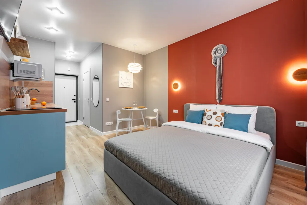 Квартира Квартира Студия Сканди вблизи аэропорта Домодедово и трассы М4 — Сапроново