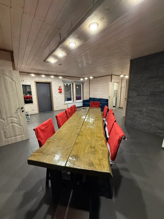 Дом у реки с сауной