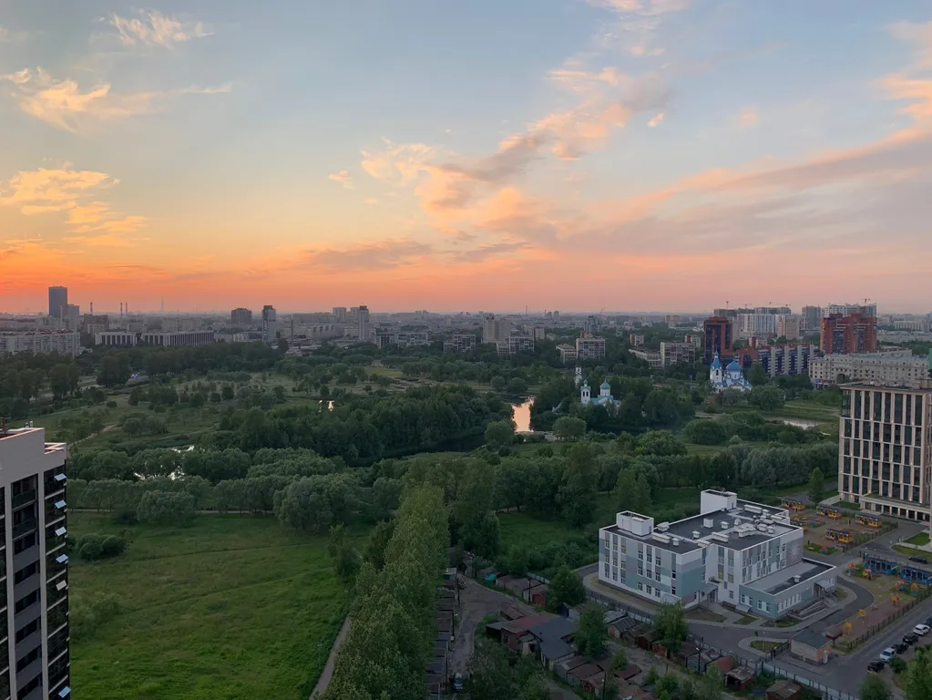 Квартира Квартира Студия с видом, который захватывает дух — Санкт-Петербург