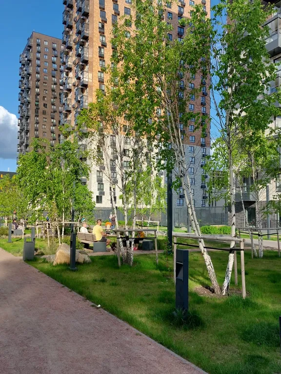 Квартира Уютная квартира в Заповедном парке — Санкт-Петербург