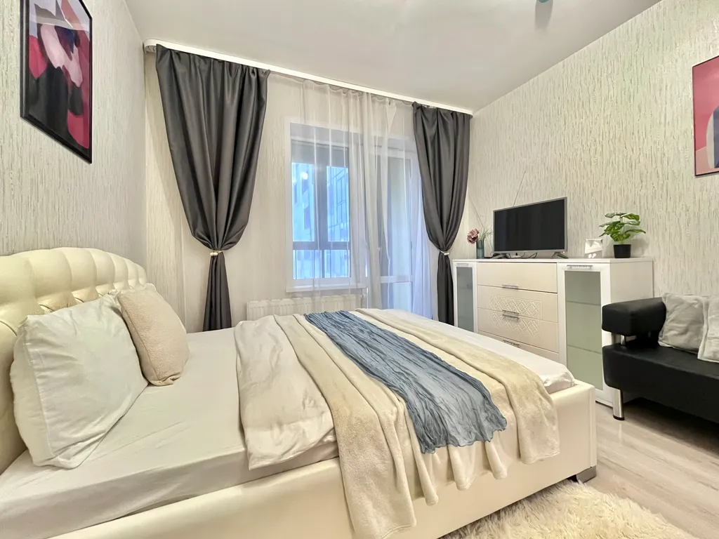 Стильная квартира в центре с прекрасным видом на город