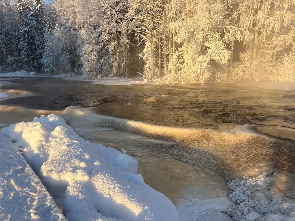 Дом у реки с сауной