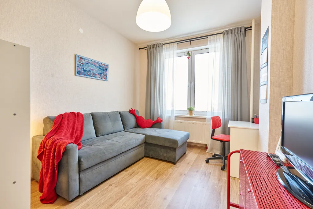 Романтика- евро-двушка с прекрасным видом в центре города