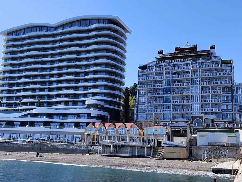 Квартира-студия у моря 1 линия