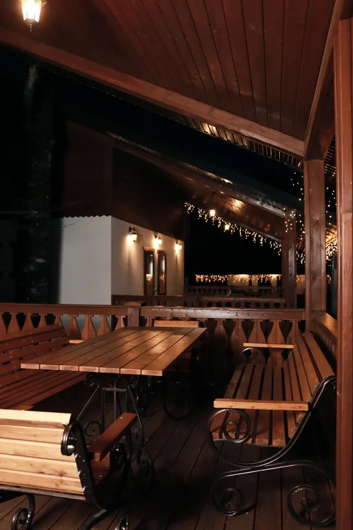 Шале с видом на горы и реку Moon House Arkhyz