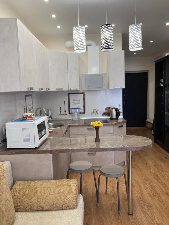 Квартира со свежим дизайнерским ремонтом