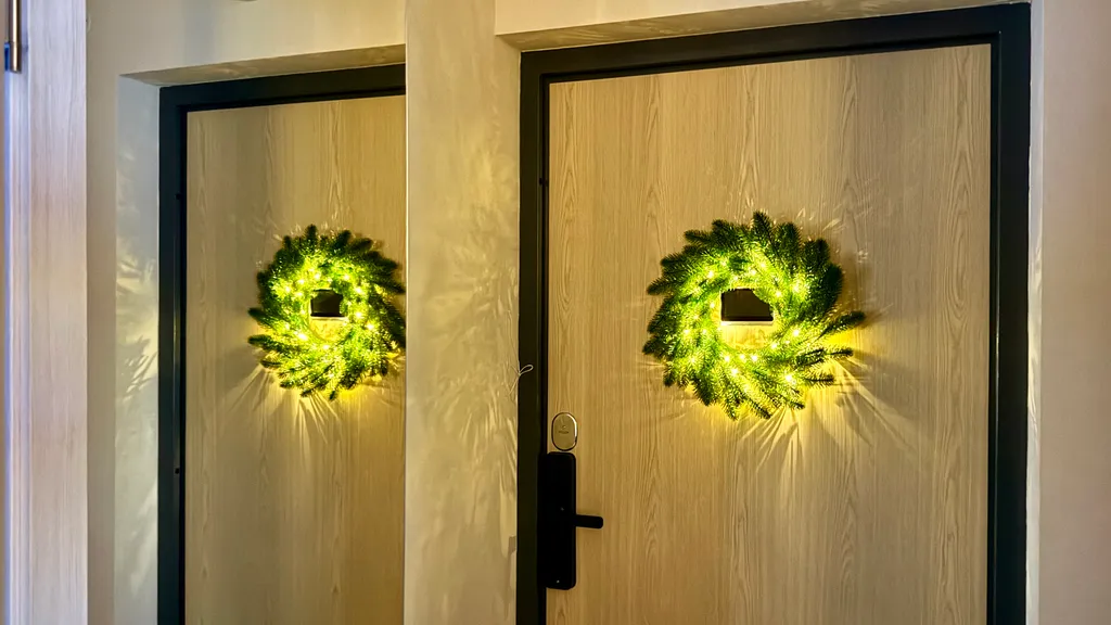 Новогодний апартамент с панорамным видом и атмосферой уюта