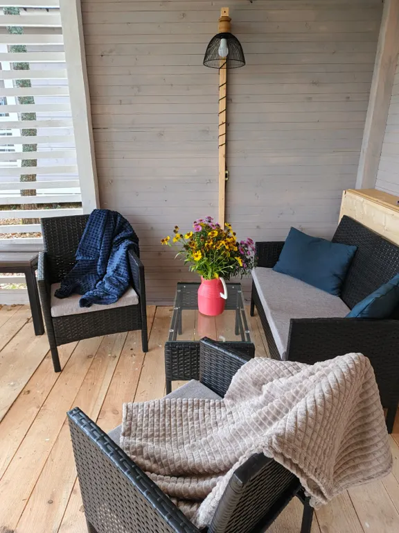 Дом с баней в национальном парке Угра