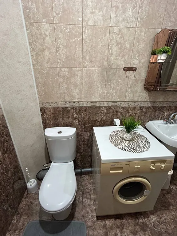 Просторная евродвушка с видом на гору