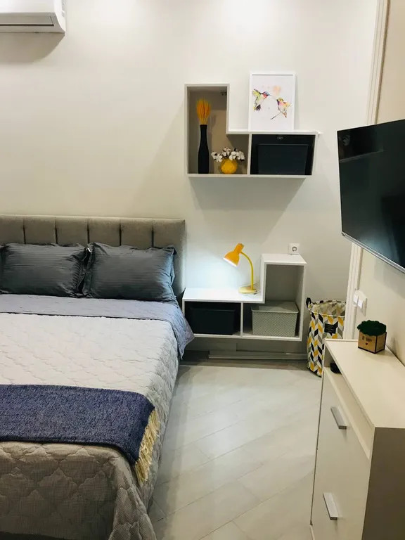 Квартира Квартира Студия в Шале Прибрежный с частичным видом на море — Адлер