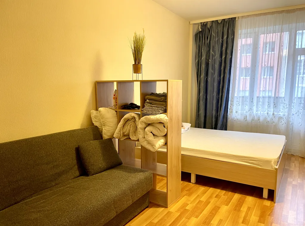 Уютная квартира недалеко от Аквапарка и Ледового дворца