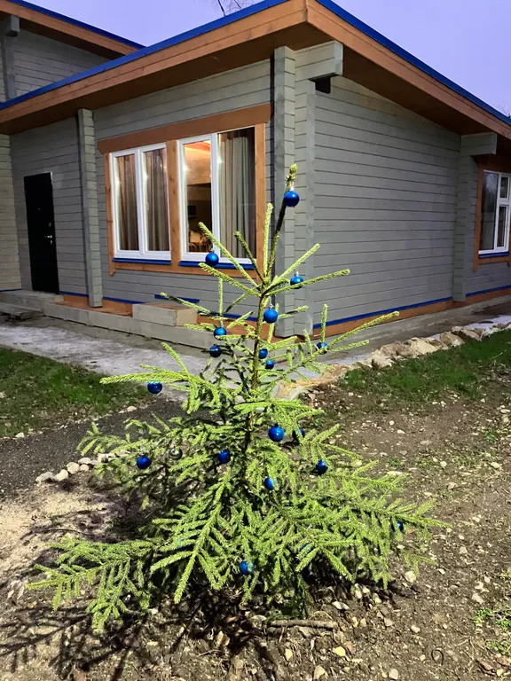 Уютный дом в деревне рядом с рекой Ока