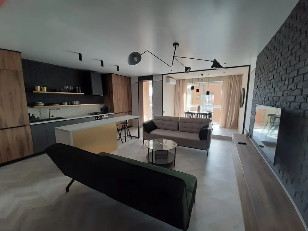 Квартира Квартира Дизайнерская студия с видом на озеро — Калининград