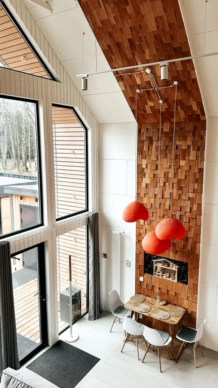 Коттедж Уютный дом с камином, чаном, мангальной зоной, видом на лес — Семеновское