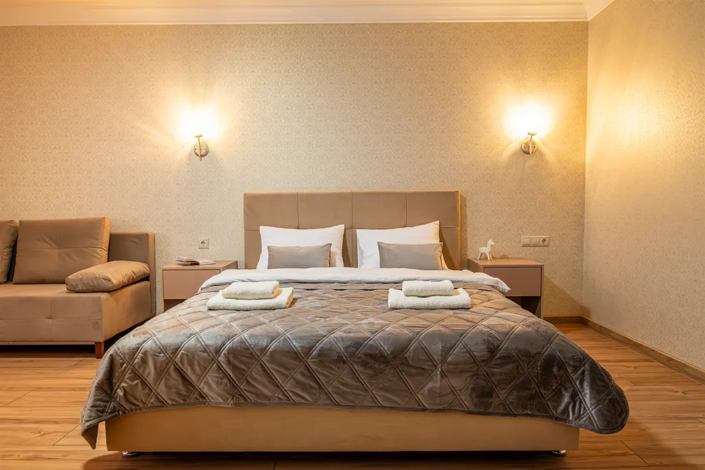 Большой двухместный номер с дополнительным спальным местом