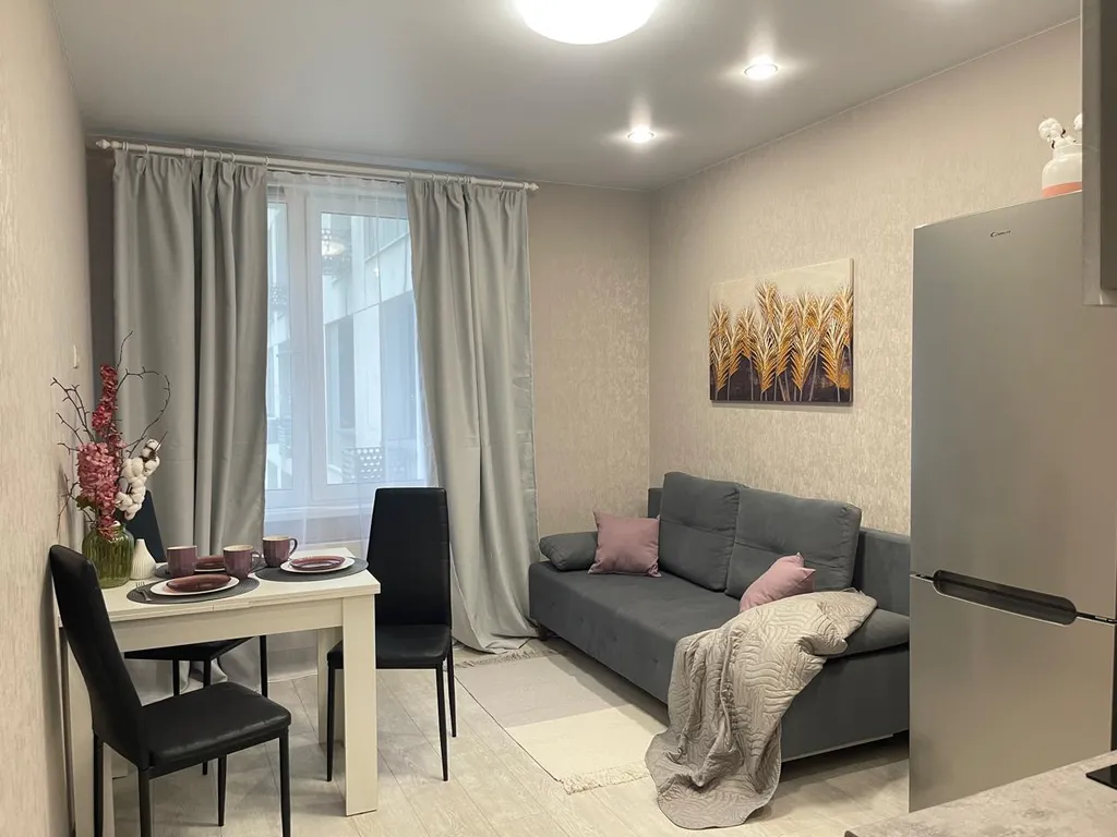 Однокомнатная квартира с холлом-гостиной