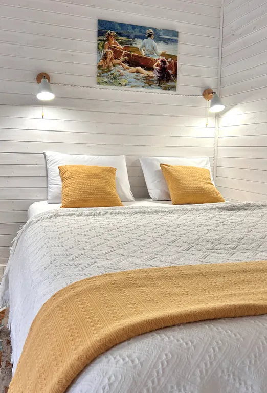 Уникальный дом-баня с собственной террасой