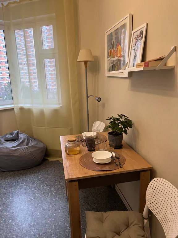 Квартира Уютная однокомнатная квартира в Катюшках, рядом с Шереметьево — Лобня