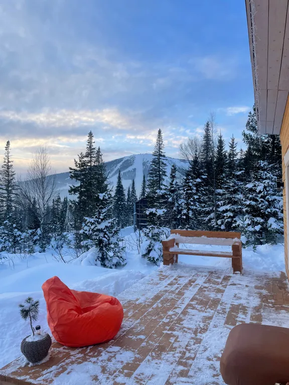 Дом с камином и сауной