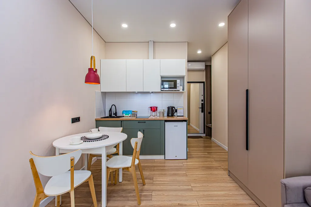 Квартира Студия 1 с шикарным видом и лоджией ЖК Еstet — Алматы