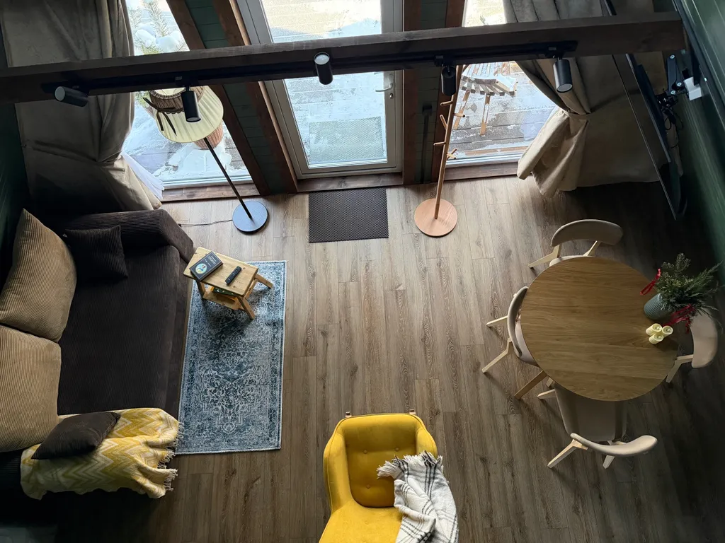 Зелёный а-фрейм