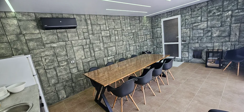 Коттедж Дом с баней и бассейном — Елизаветинская