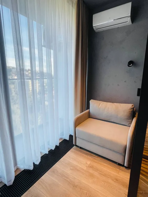 Квартира в Хосте с балконом и чудесным видом на море