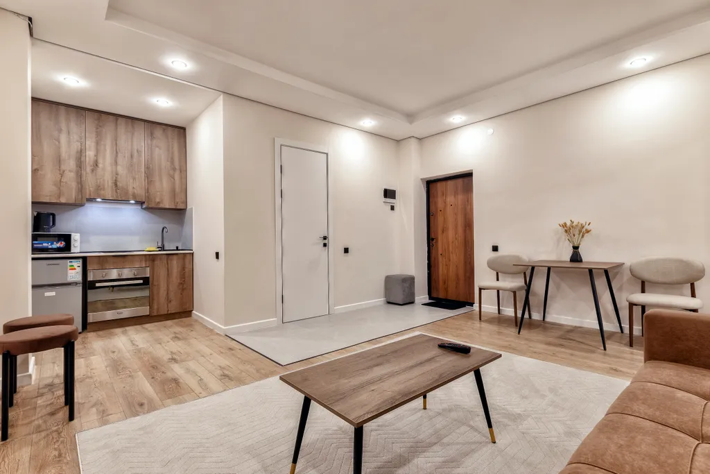 Элитные апартаменты с панорамным видом из окна в самом центре столицы