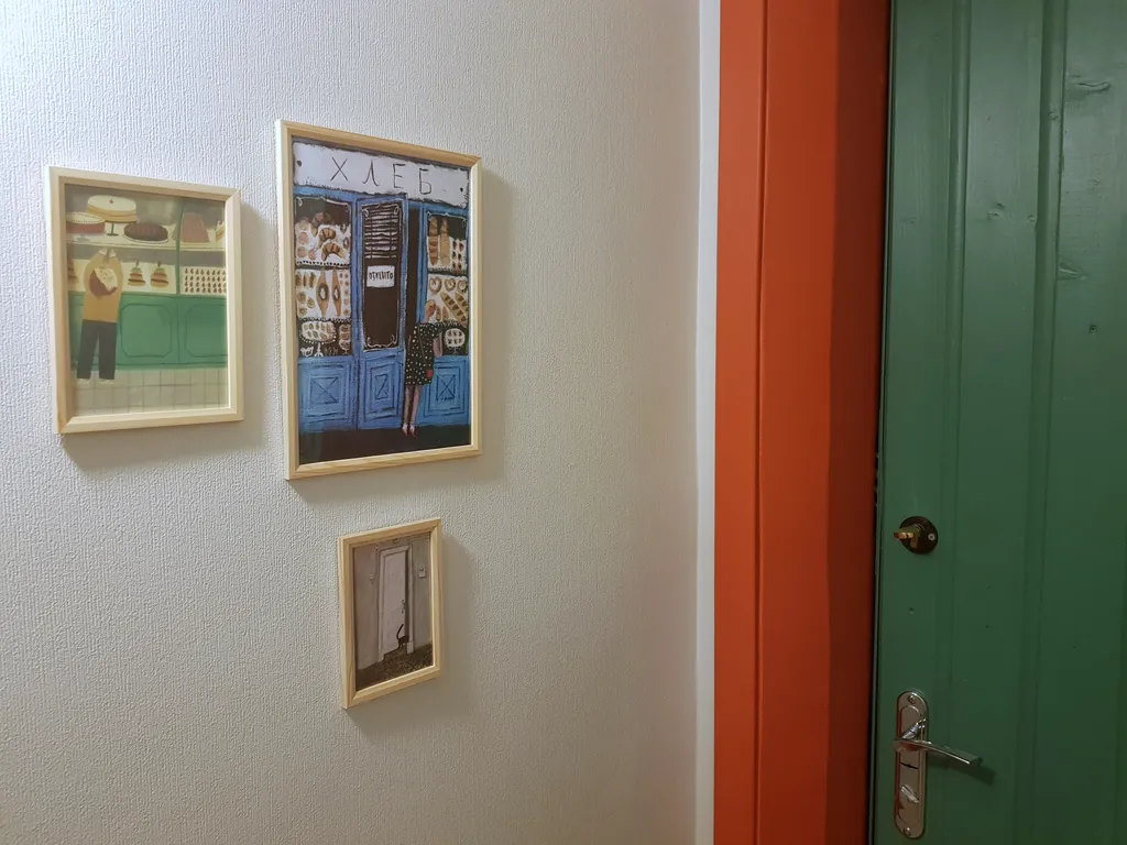 Квартира Уютная квартира на Малой Охте близко к центру — Санкт-Петербург