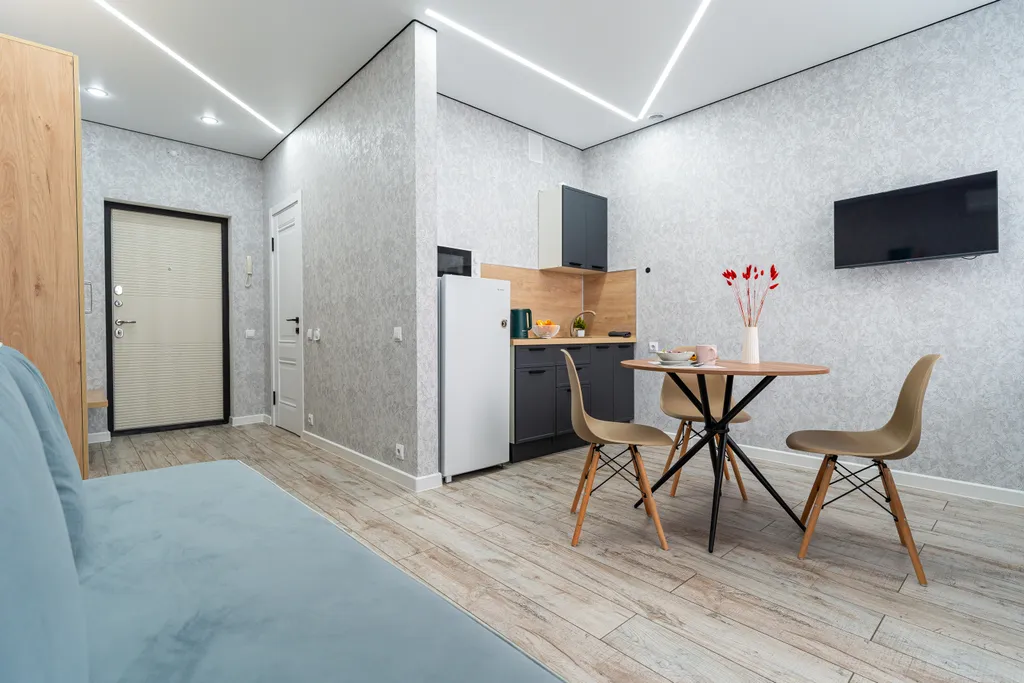 Уютная студия с видом на море